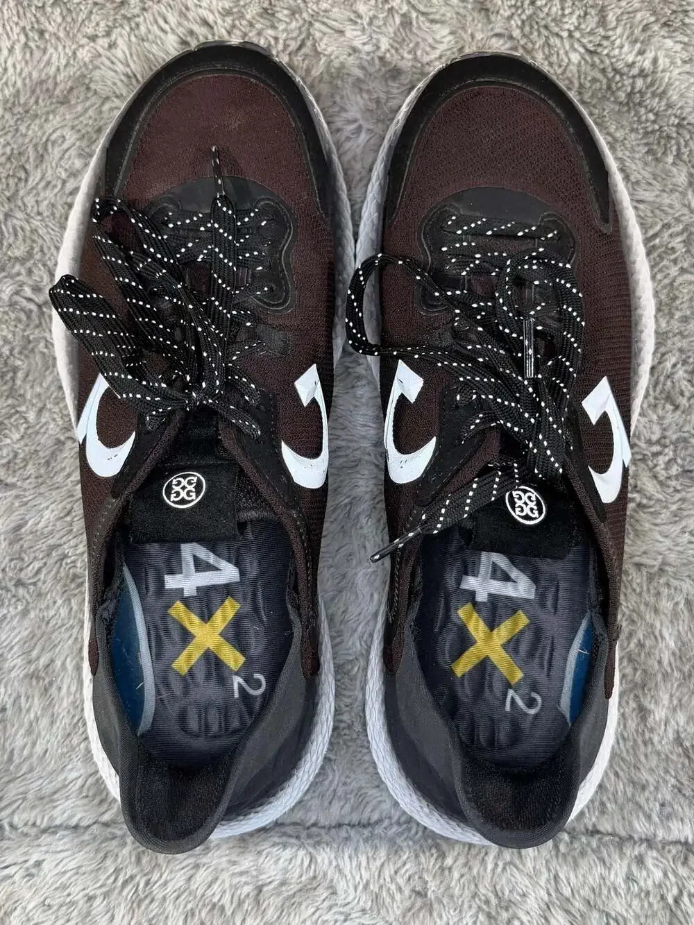 G/Fore MG4X2 Onyx Hybrid Golf Cross Trainer Shoes, 10.5